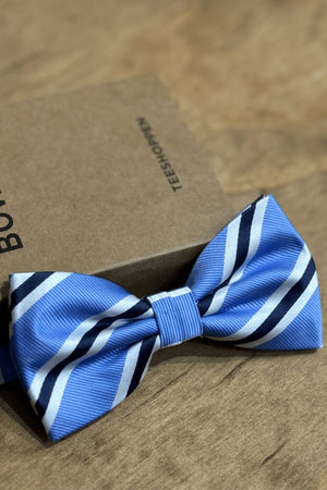 Bowtie - Light Blue/Black/White