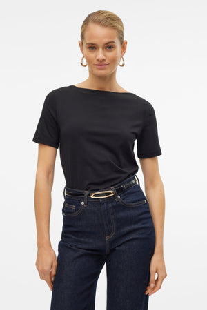 Top de modal Panda - Negro