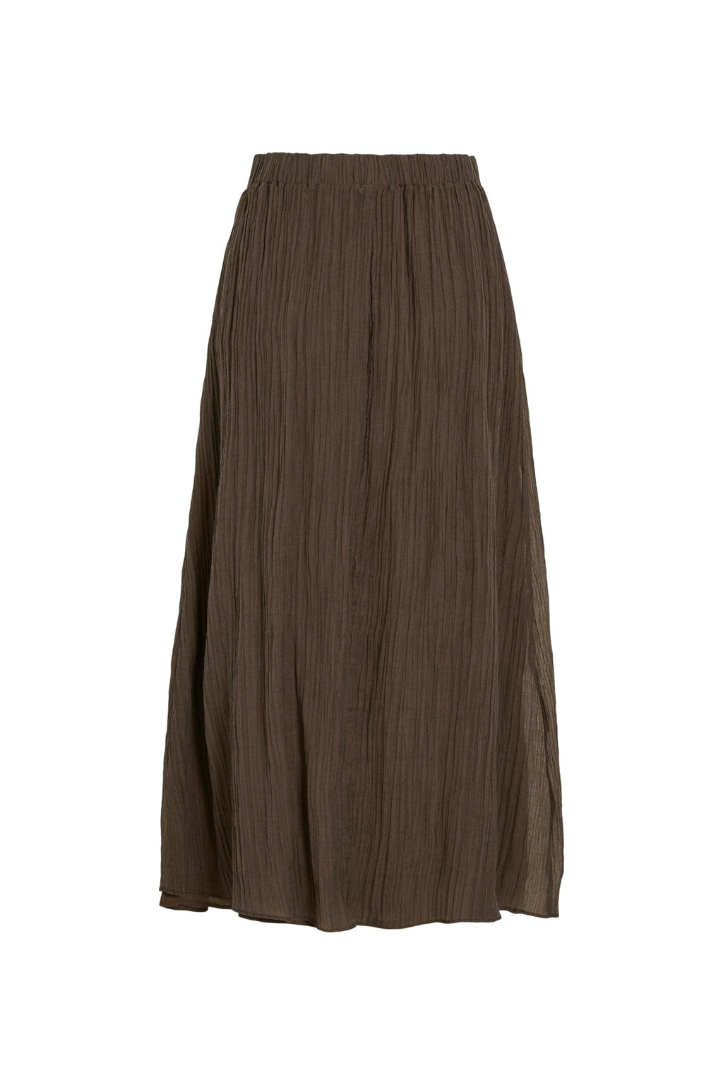 Falda midi Danira - Negro pizarra