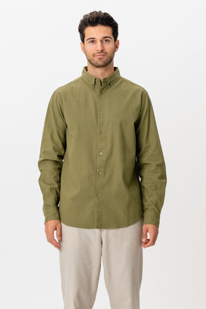 Camisa de lino - Verde