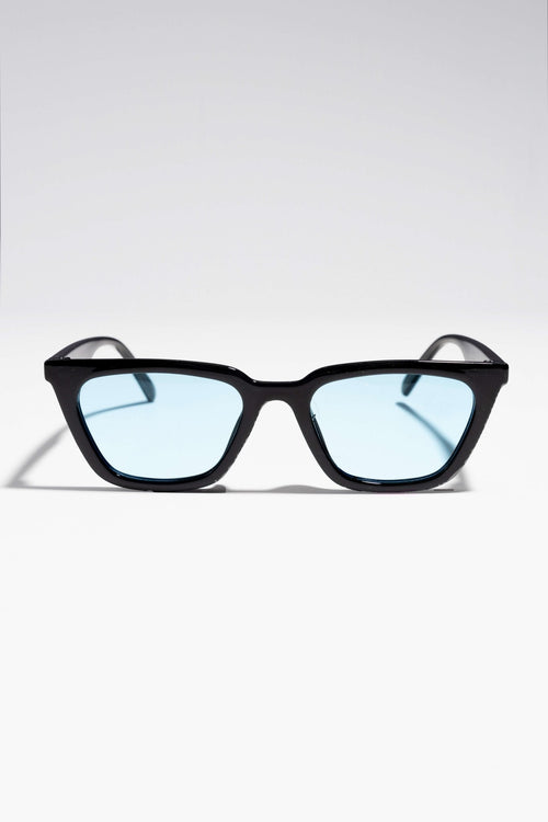 Cathy Sunglasses - Black/Blue - TeeShoppen Group™ - Accessories - TeeShoppen