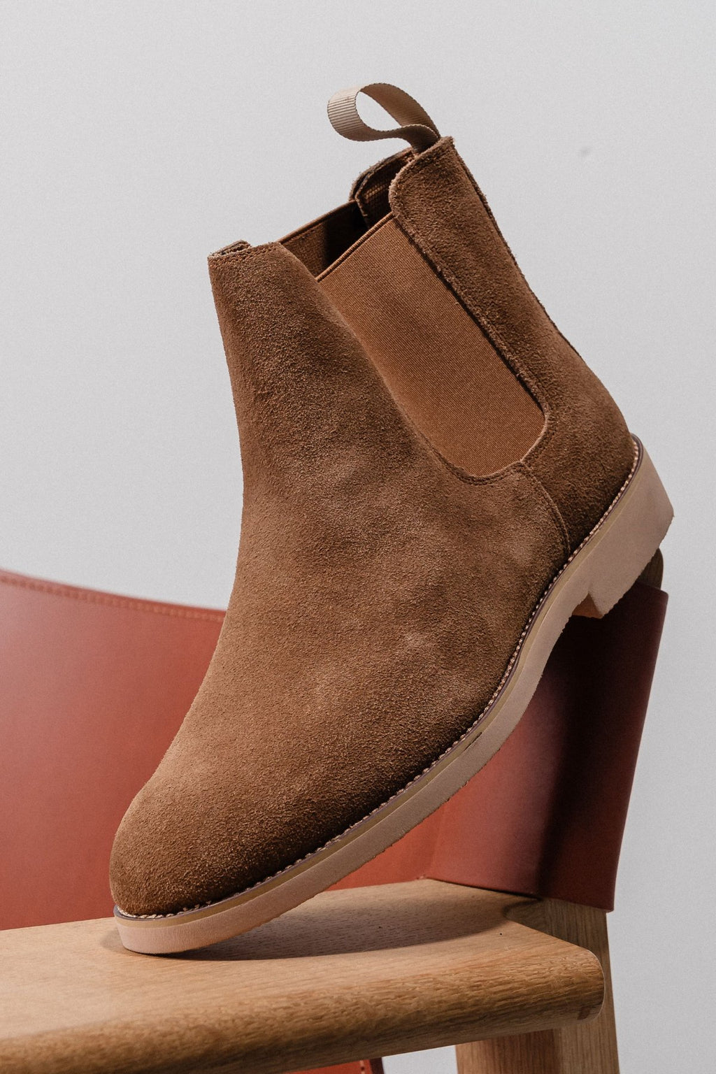 Chelsea Boots - Dark Beige