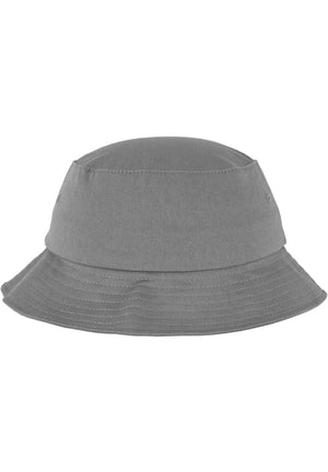 Sombrero de cubo de sarga de algodón - Gris