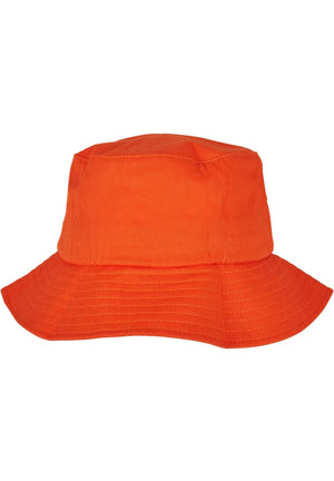 Sombrero de cubo de sarga de algodón - Naranja