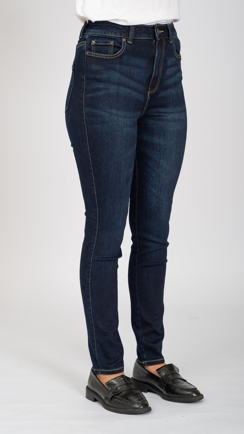 The Original Performance Skinny Jeans - Dark Blue Denim