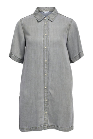 Vestido vaquero Frame 2/4 Re - Denim gris claro