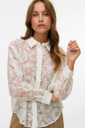 Kova Shirt - Cloud Dancer