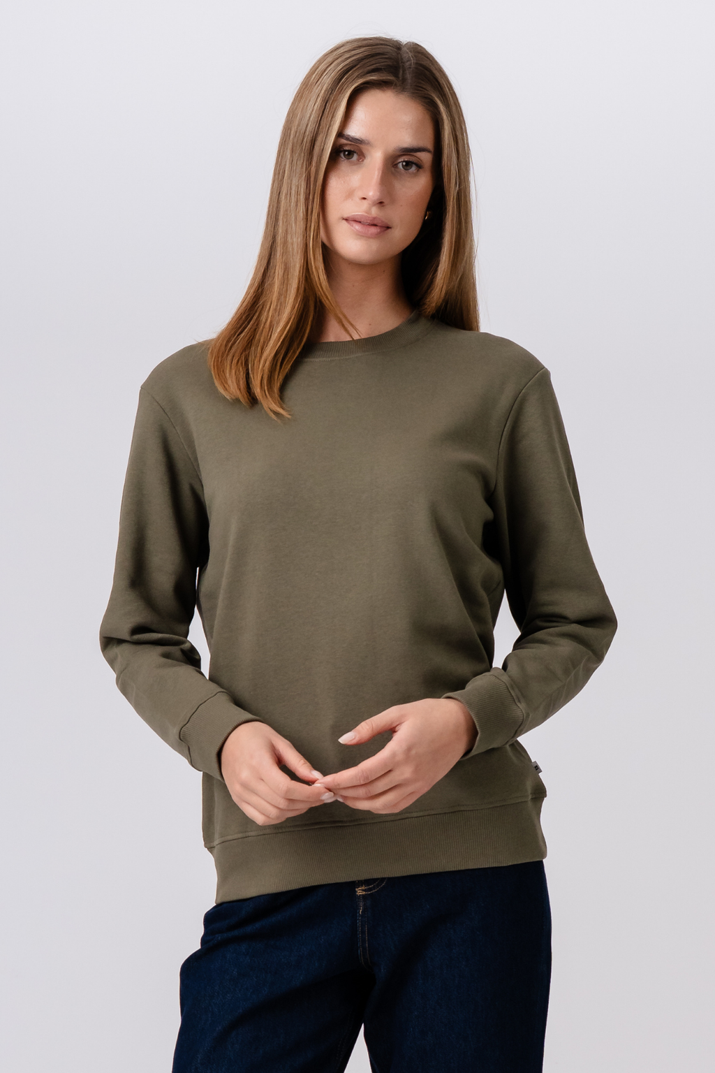 Sweatshirt Crewneck - Army Green