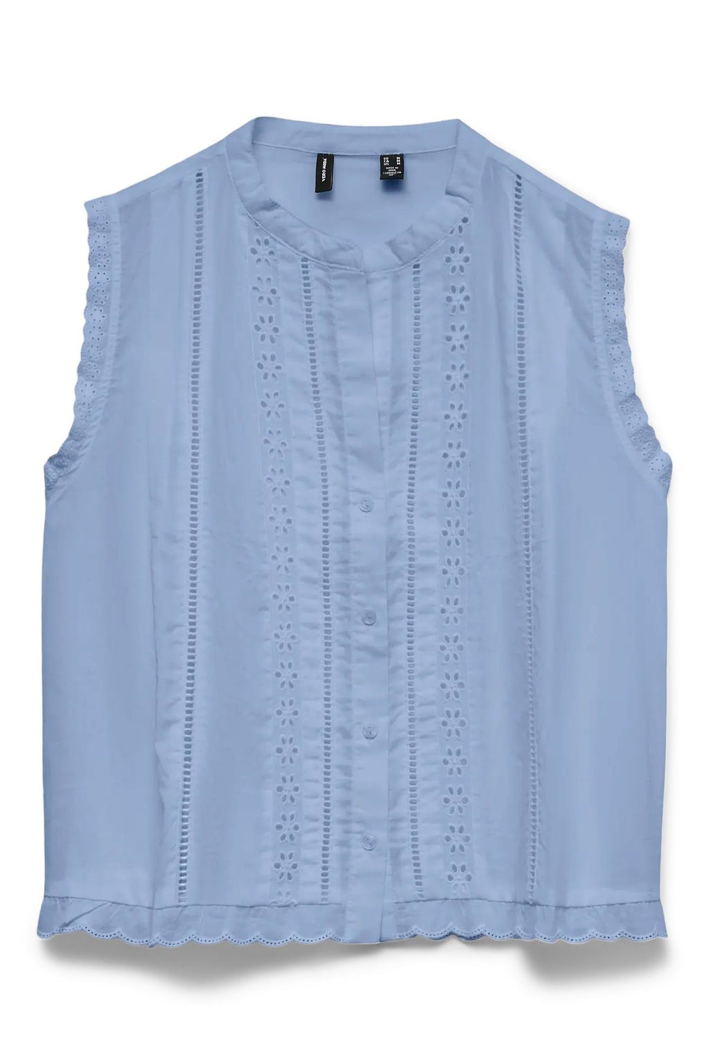 Top con detalle Emily - Brunnera Blue