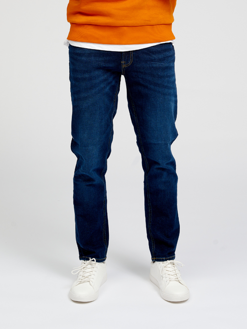 De Originale Performance Jeans (Regular) - Dark Blue Denim - TeeShoppen - Blå