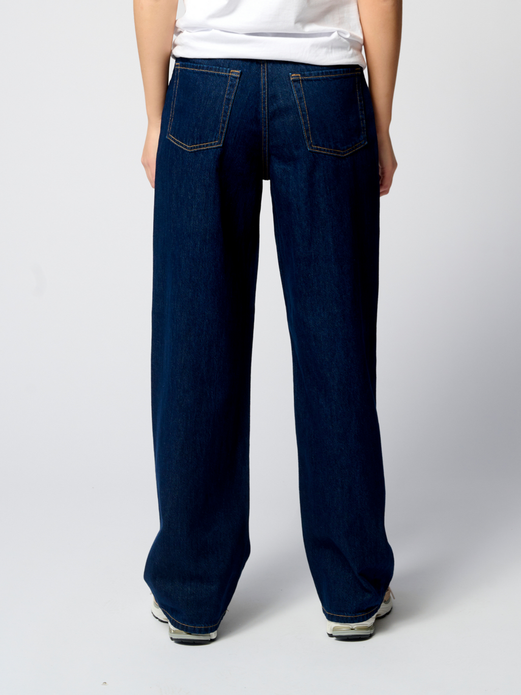 The Original Performance Wide Jeans - Dark Blue Denim