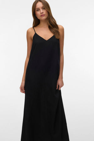 Mymilo Singlet Ankle Dress - Black