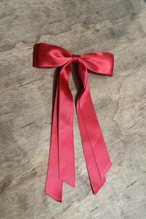 Bow Clip - Rojo