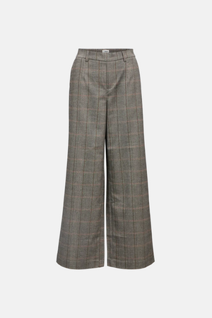 Lisa Wide Pants - Black Humus + Tannin