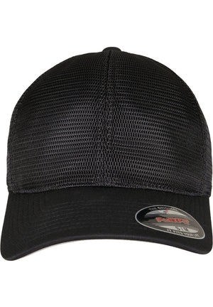 GORRO FLEXFIT 360 OMNIMESH - Negro