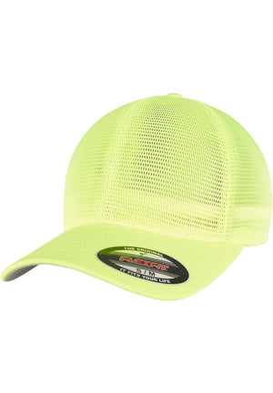 GORRO FLEXFIT 360 OMNIMESH - Amarillo neón