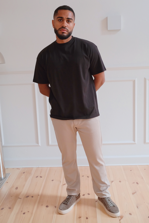 Camiseta cuadrada - Negro