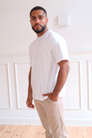 Camiseta cuadrada - Blanco