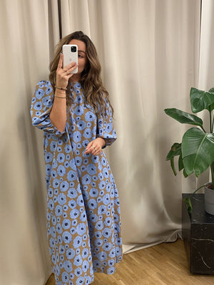 Vestido de flores Ventia - Azul