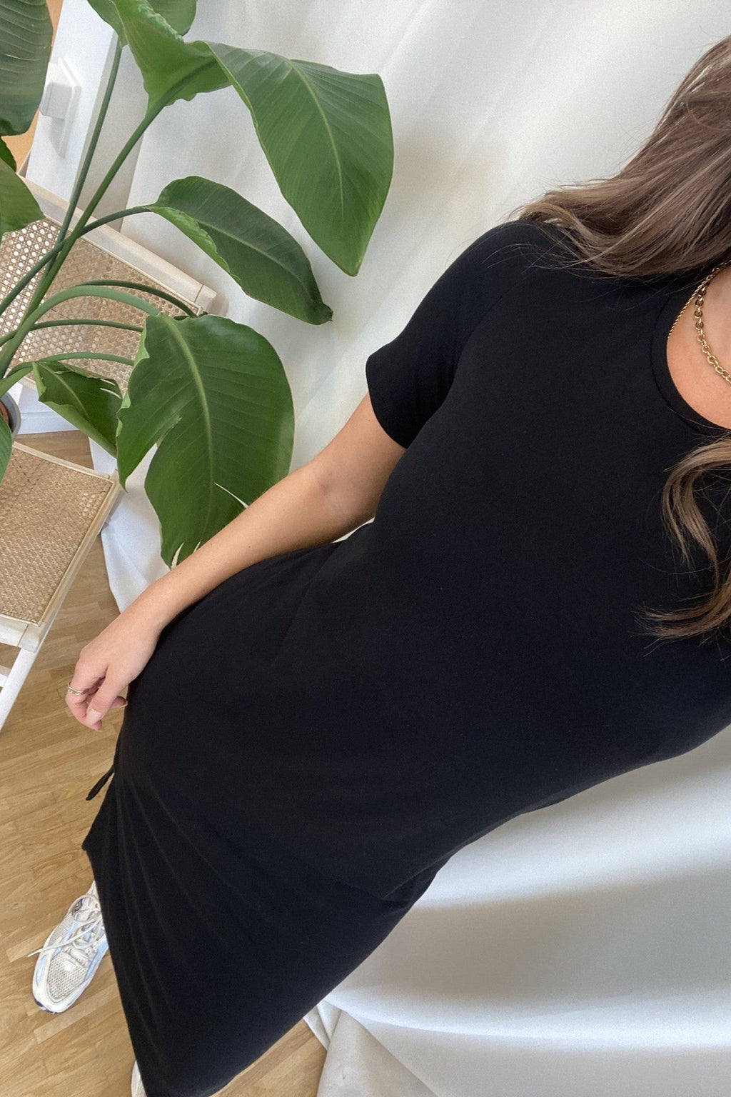 Vestido de onlava - Negro