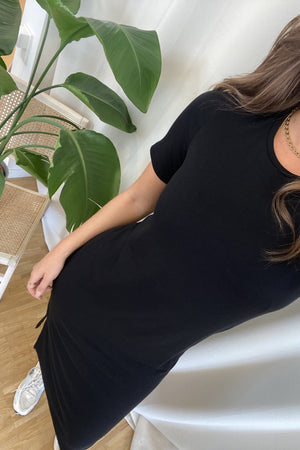 Vestido de onlava - Negro