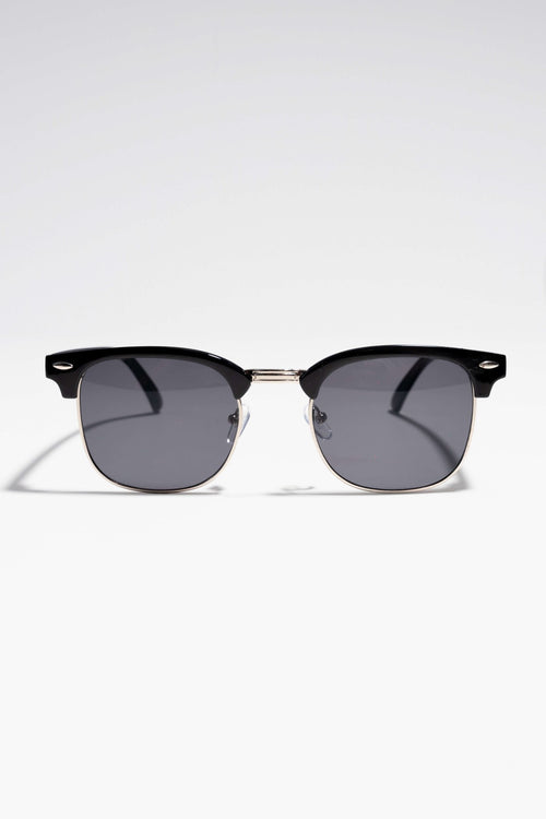 James Sunglasses - Silver/Black - TeeShoppen Group™ - Accessories - TeeShoppen