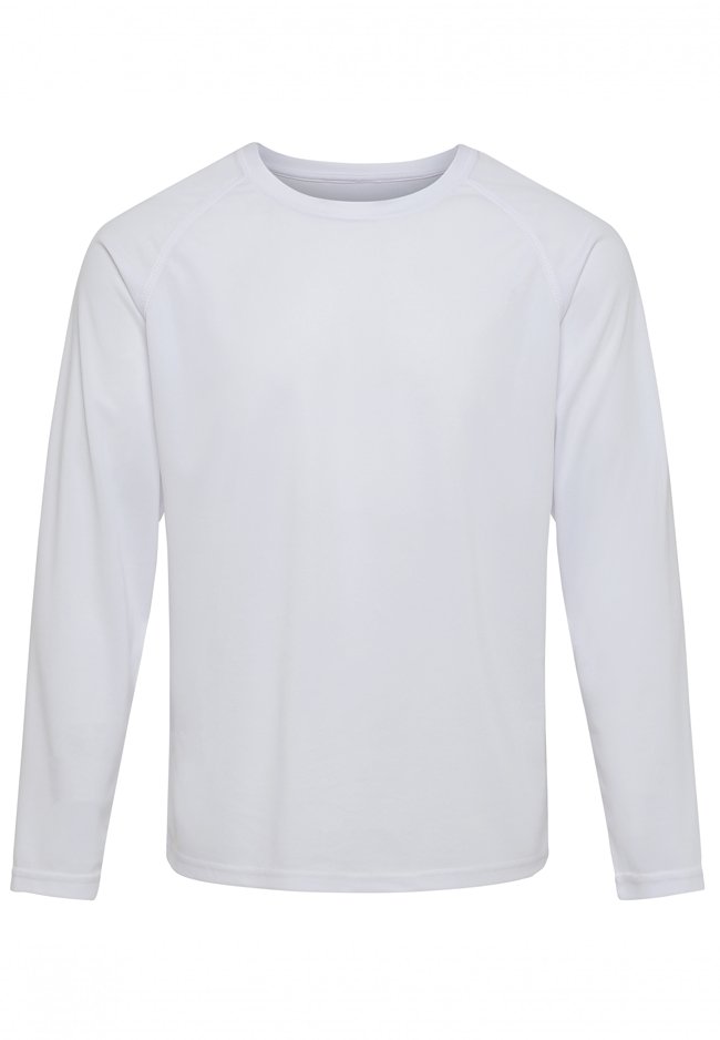 Camiseta de entrenamiento longitude - blanco