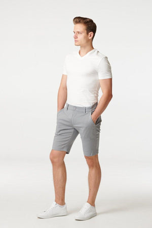 chinos Shorts - Gris claro