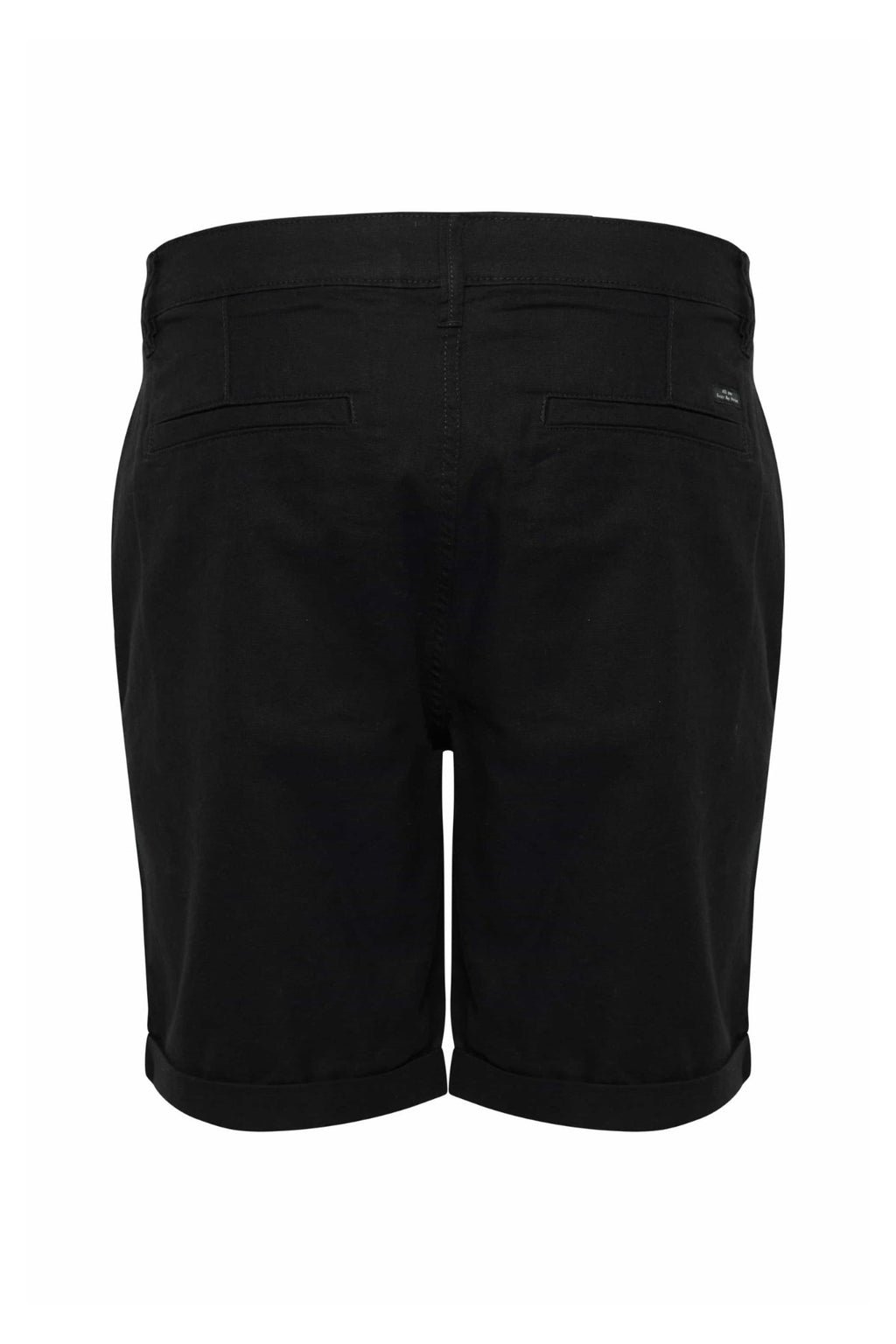 Lino Shorts - Negro
