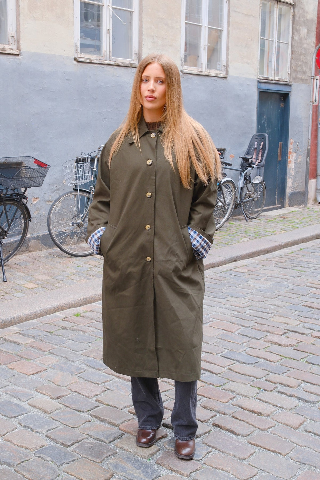 Gabardina Livia - Oliva
