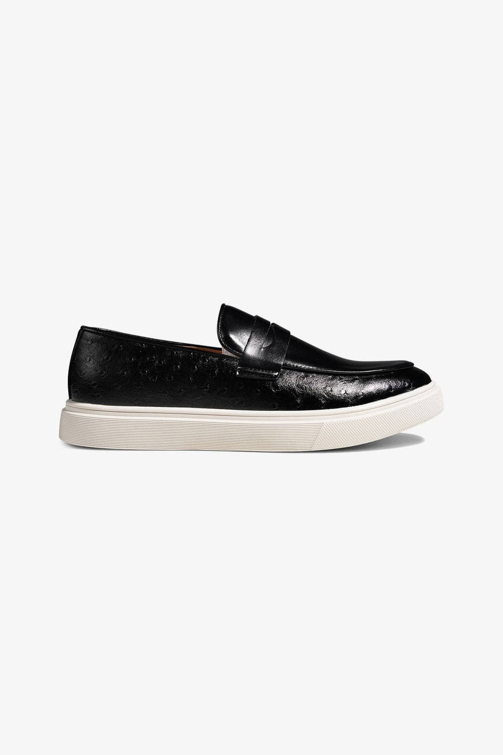 Mocasines Piel - Negro