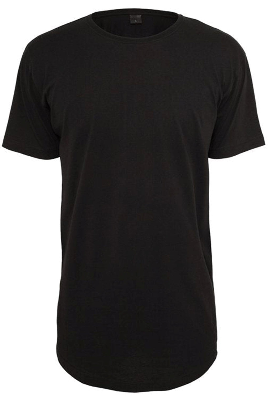 Camiseta larga - Negro