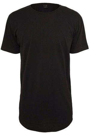 Camiseta larga - Negro