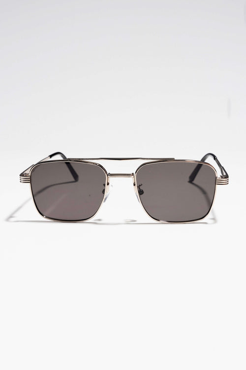 Mason Sunglasses - Silver/Black - TeeShoppen Group™ - Accessories - TeeShoppen