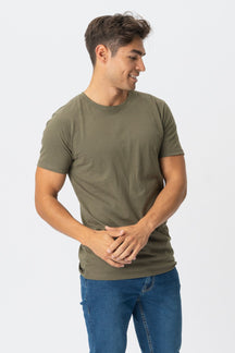 Camiseta muscular - Green del ejército