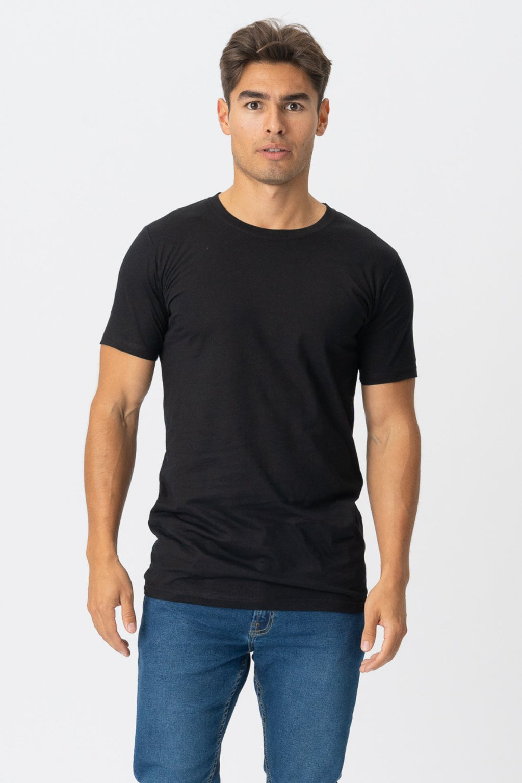 Camiseta muscular - Negro