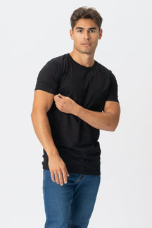 Camiseta muscular - Negro