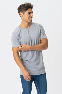 Camiseta muscular - gris claro