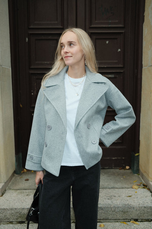 Nana Coat - Grey - TeeShoppen Group™