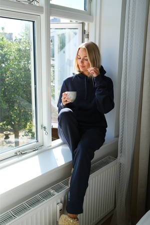 Sudadera con capucha Essential para Mujer - Azul marino