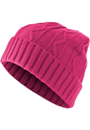 Siguiente Gorro Cable Flap - Magenta