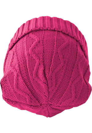 Siguiente Gorro Cable Flap - Magenta