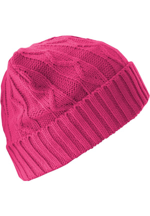 Siguiente Gorro Cable Flap - Magenta