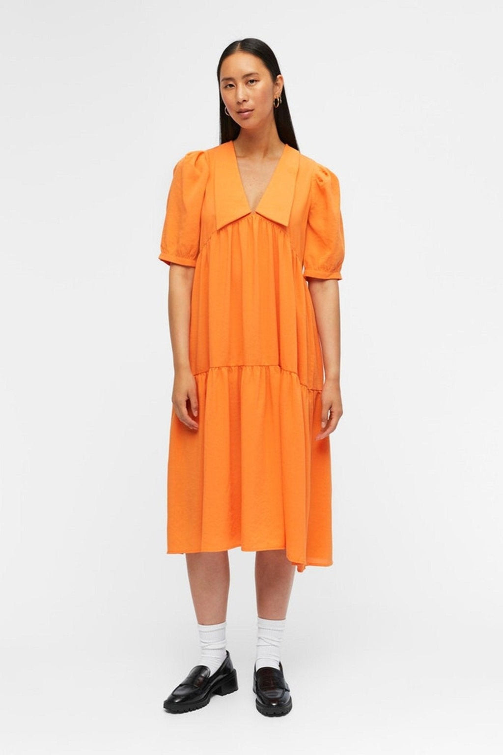 Alaia Long Dress - Autumn Sunset