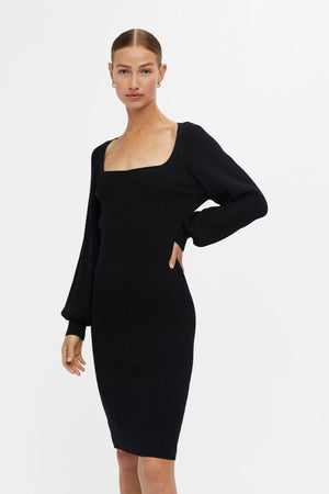 Agnes Knit Dress - Black