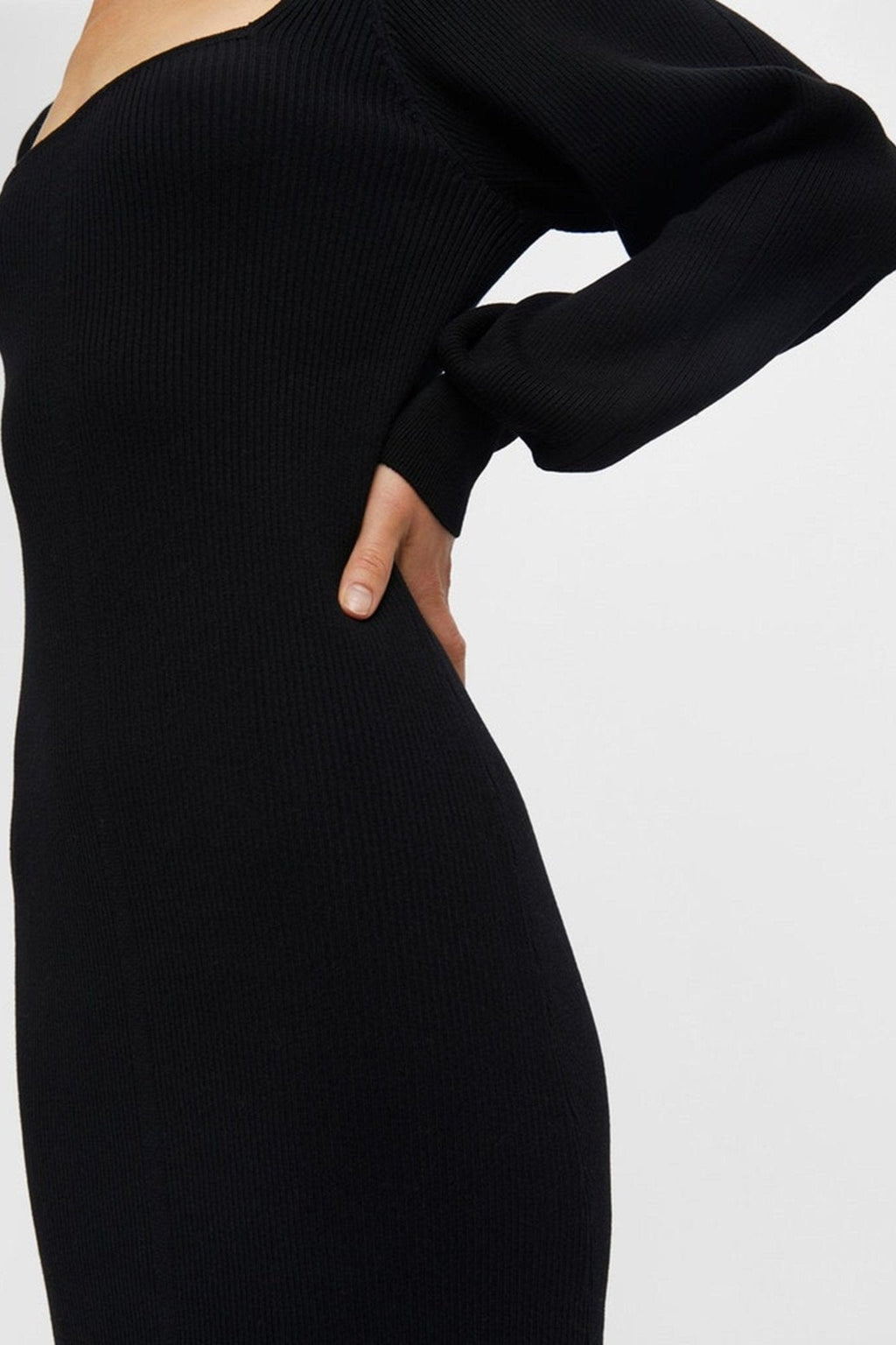 Agnes Knit Dress - Black