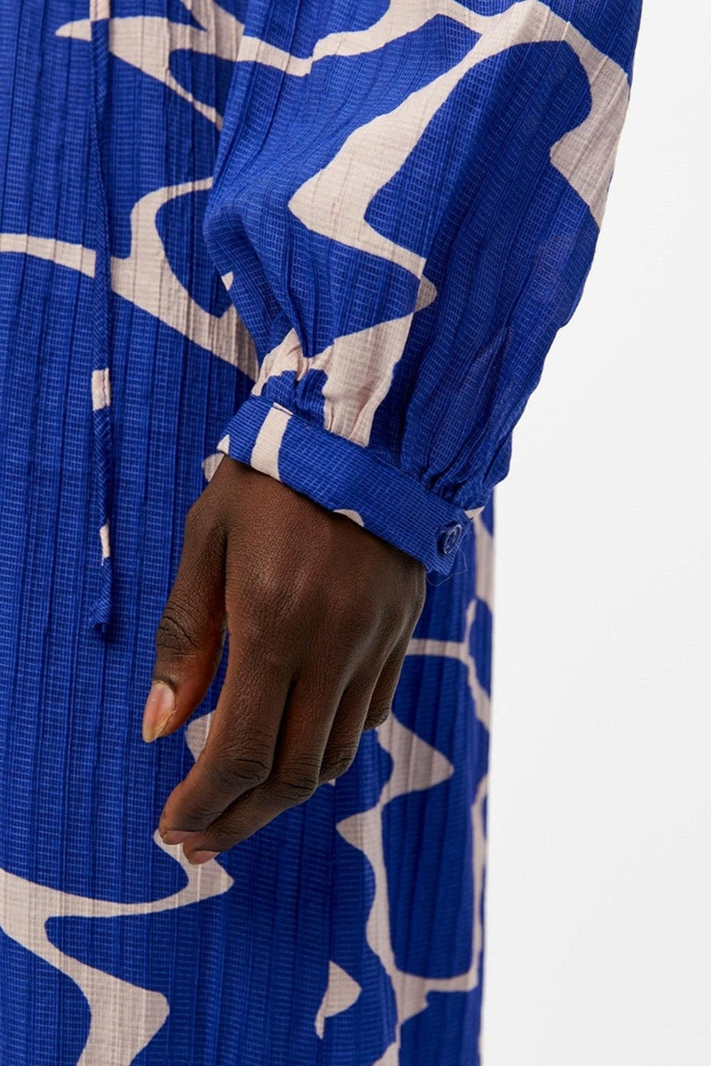 Vanja Wrap Kjole - Clematis azul