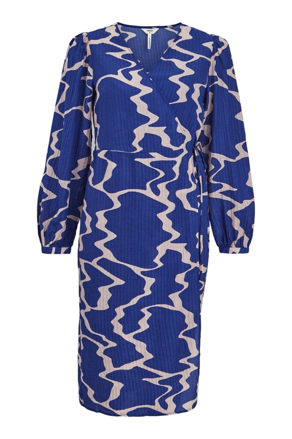 Vanja Wrap Kjole - Clematis azul