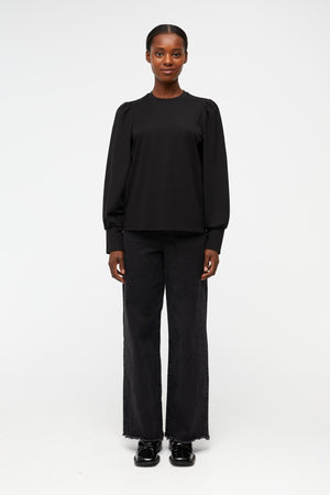 Caroline Langærmet Top - Sorteo