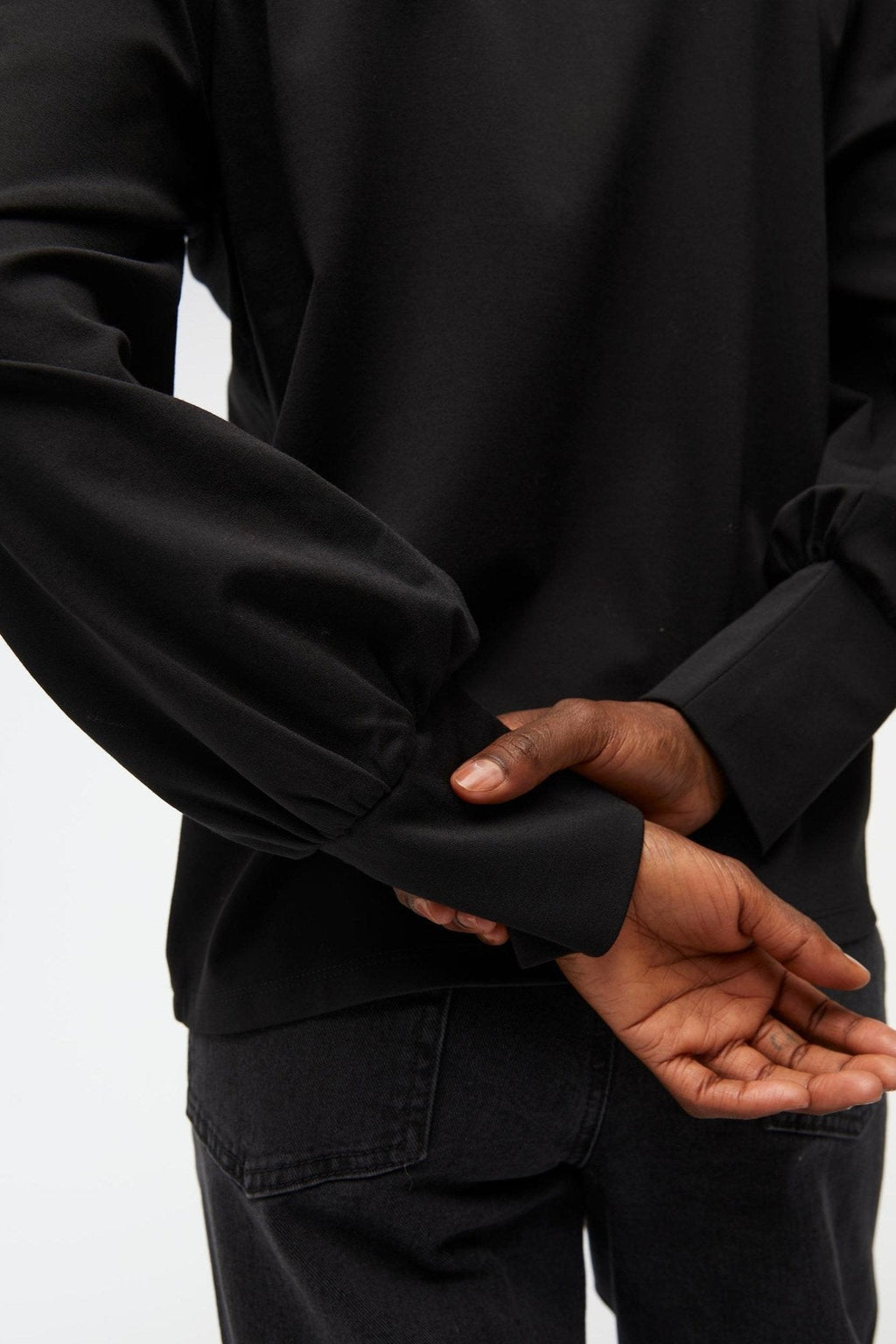 Caroline Langærmet Top - Sorteo